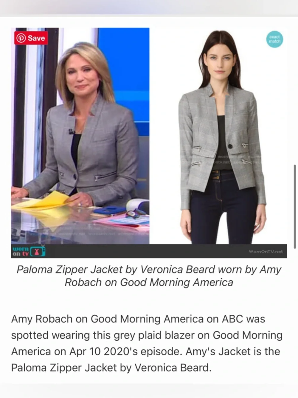 Veronica Beard Dickey Paloma Zip Plaid Blazer Jacket 0 Luxury Chic Business Boss - Picture 13 of 13